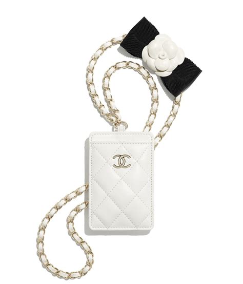 chanel white cardholder|Chanel card holder cheap.